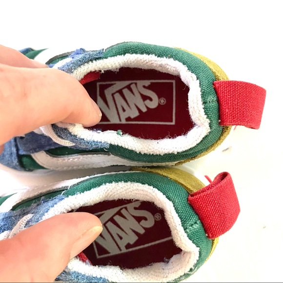 SOLD! 💚Vans Toddler Yacht Club Old Skool Elastic - Picture 10 of 15